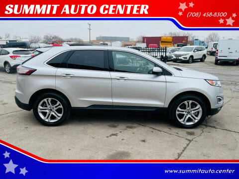 2018 Ford Edge for sale at SUMMIT AUTO CENTER in Summit IL