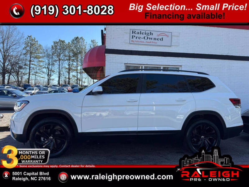 2022 Volkswagen Atlas for sale at Raleigh Pre-Owned in Raleigh NC