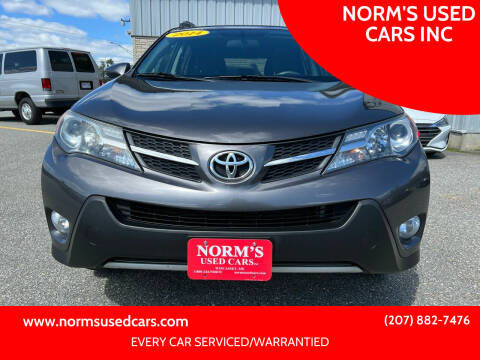 2014 Toyota RAV4 for sale at NORM'S USED CARS INC in Wiscasset ME