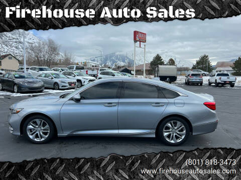 2020 Honda Accord for sale at Firehouse Auto Sales in Springville UT