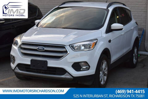 2018 Ford Escape for sale at IMD Motors in Richardson TX