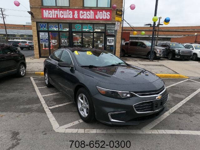 2018 Chevrolet Malibu for sale at West Oak in Chicago IL