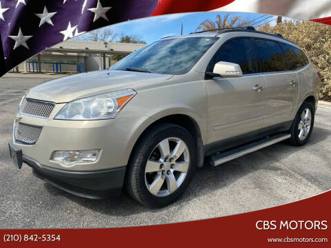 2012 Chevrolet Traverse for sale at CBS MOTORS in San Antonio TX