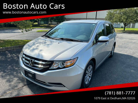 2015 Honda Odyssey for sale at Boston Auto Cars in Dedham MA