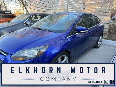 2013 Ford Focus for sale at Elkhorn Motor Company in Waterloo NE