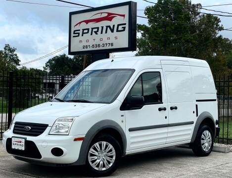2013 Ford Transit Connect for sale at Spring Motors in Spring TX