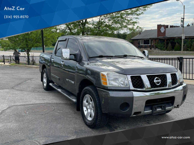 2005 Nissan Titan for sale at AtoZ Car in Saint Louis MO