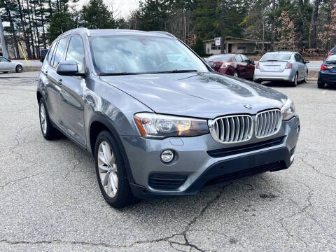 2015 BMW X3 for sale at OnPoint Auto Sales LLC in Plaistow NH