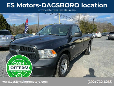 2019 RAM 1500 Classic for sale at ES Motors-DAGSBORO location in Dagsboro DE