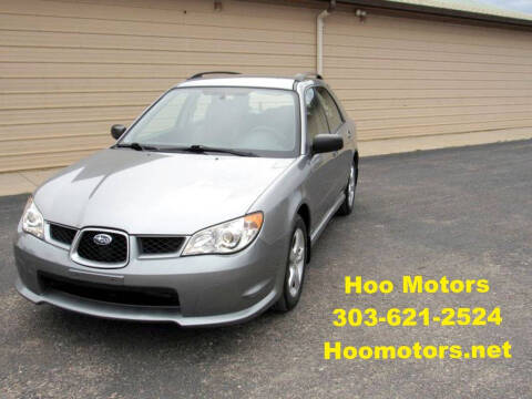 2007 Subaru Impreza for sale at HOO MOTORS in Kiowa CO