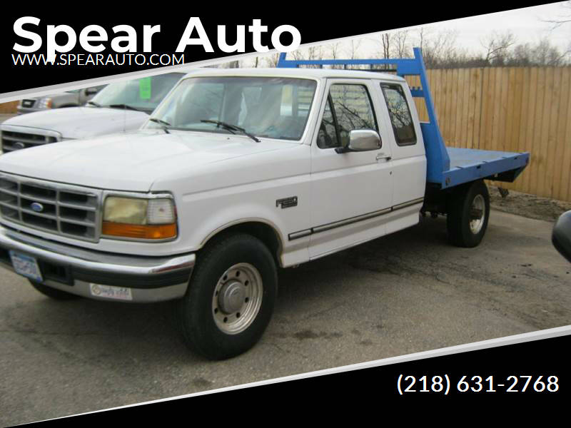 1995 Ford F-250 for sale at Spear Auto Sales in Wadena MN