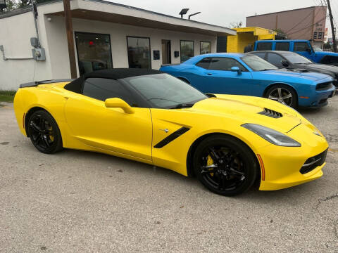 2016 Chevrolet Corvette for sale at Texas Luxury Auto in Houston TX