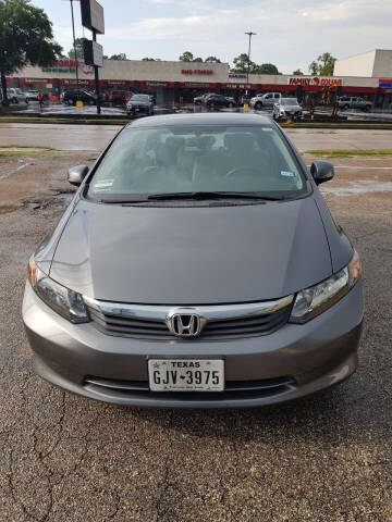 2012 Honda Civic for sale at SBC Auto Sales in Houston TX