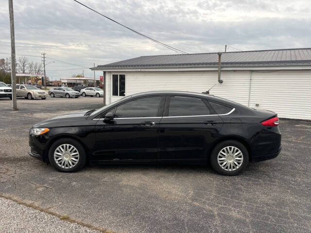 2017 Ford Fusion for sale at DECKER AUTO SALES in Bay City, MI