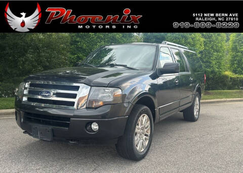 2012 Ford Expedition EL for sale at Phoenix Motors Inc in Raleigh NC