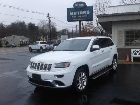 2014 Jeep Grand Cherokee for sale at Route 106 Motors in East Bridgewater MA