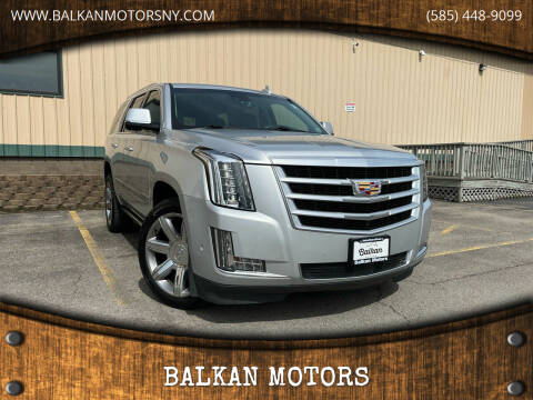 2018 Cadillac Escalade for sale at BALKAN MOTORS in East Rochester NY