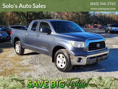 2009 Toyota Tundra for sale at Solo's Auto Sales in Timmonsville SC