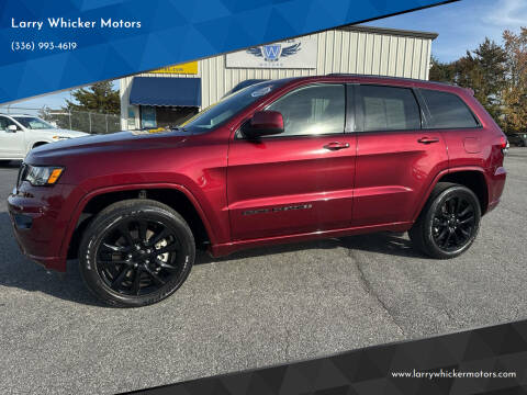 2021 Jeep Grand Cherokee for sale at Larry Whicker Motors in Kernersville NC