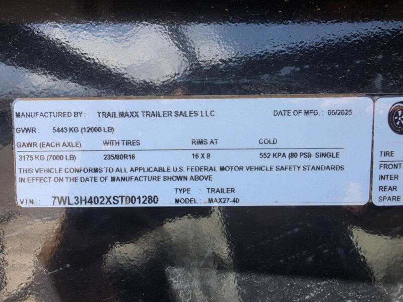 2025 Trail max Max27-40