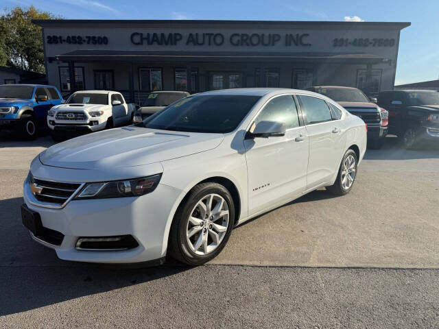 2018 Chevrolet Impala for sale at Champ Auto Group Inc in Channelview, TX