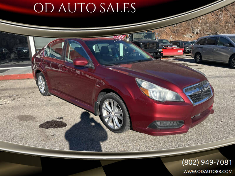 2014 Subaru Legacy for sale at OD AUTO SALES in Pownal VT