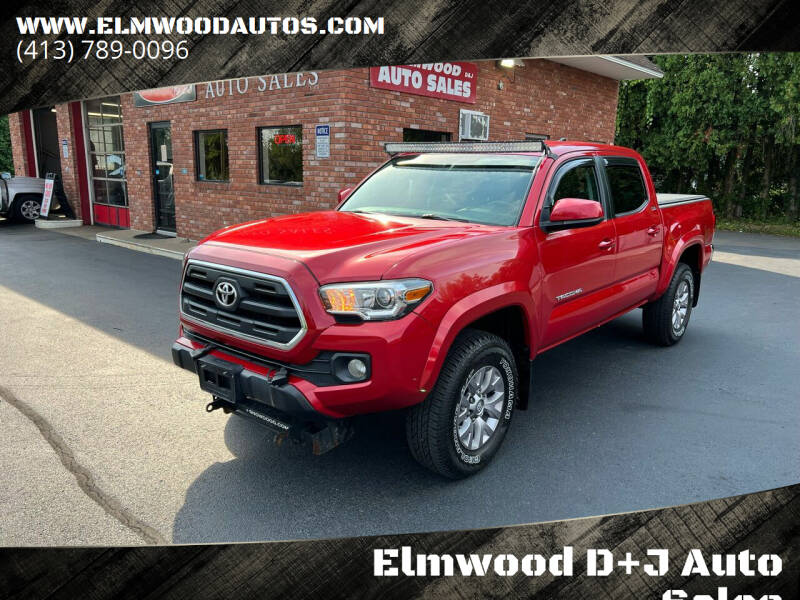 2016 Toyota Tacoma for sale at Elmwood D+J Auto Sales in Agawam MA
