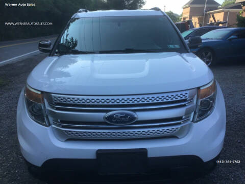 2015 Ford Explorer for sale at Werner Auto Sales in Pittsburgh PA