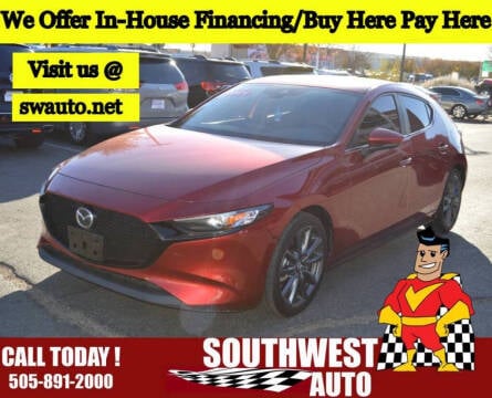 2021 Mazda Mazda3 Hatchback for sale at SOUTHWEST AUTO in Albuquerque NM