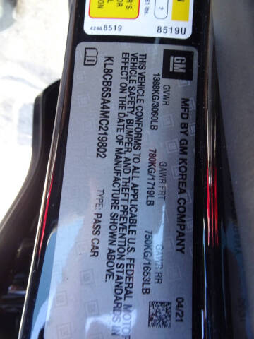 2021 Chevrolet Spark LS CVT