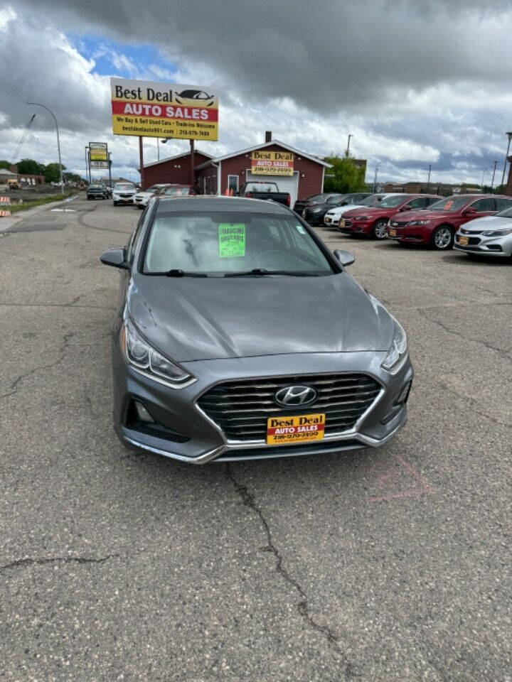 2019 Hyundai SONATA for sale at BEST DEAL AUTO SALES in Moorhead, MN