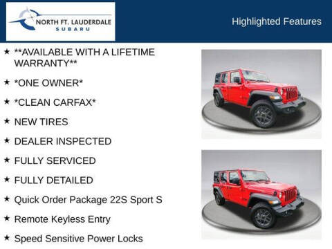 2024 Jeep Wrangler Sport S