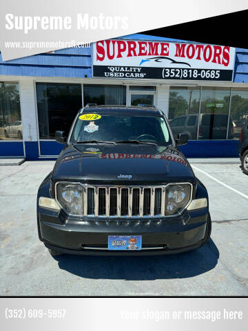 2012 Jeep Liberty for sale at Supreme Motors in Leesburg FL