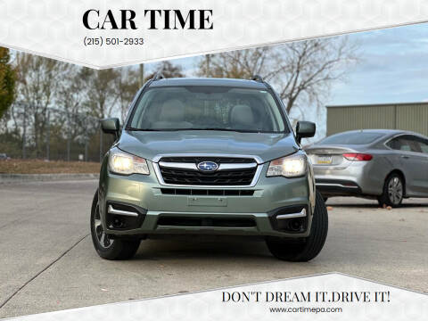 2017 Subaru Forester for sale at Car Time in Philadelphia PA