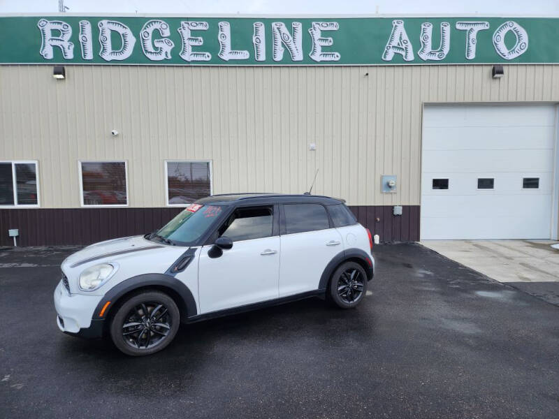 2012 MINI Cooper Countryman for sale at RIDGELINE AUTO in Chubbuck ID