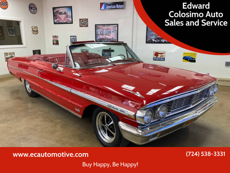 1964 Ford Galaxie 500 for sale at Edward Colosimo Auto Sales and Service in Evans City PA