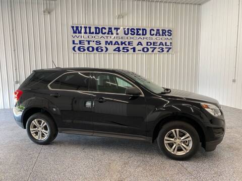 2017 Chevrolet Equinox for sale at Wildcat Used Cars in Somerset KY