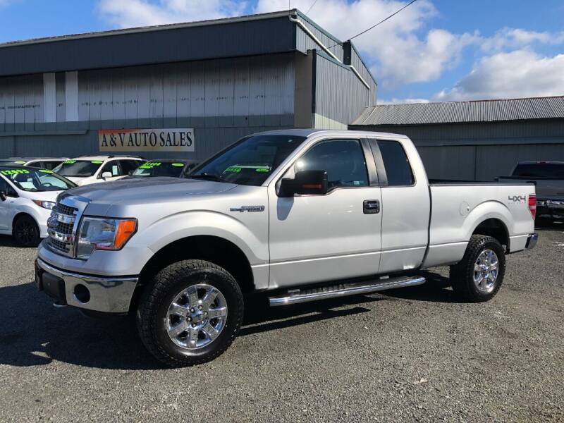 2013 Ford F-150 for sale at A & V AUTO SALES LLC in Marysville WA