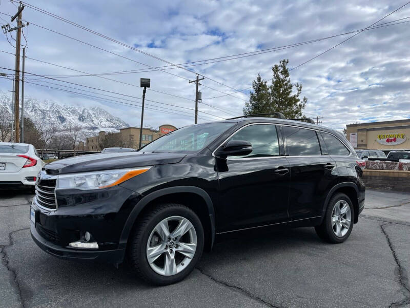 2016 Toyota Highlander for sale at Ultimate Auto Sales Of Orem in Orem UT