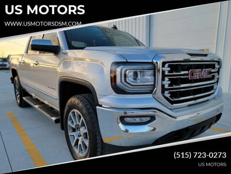 2018 GMC Sierra 1500 for sale at US MOTORS in Des Moines IA
