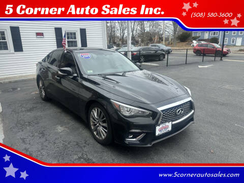 2019 Infiniti Q50 for sale at 5 Corner Auto Sales Inc. in Brockton MA