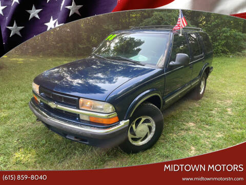 1998 Chevrolet Blazer for sale at Midtown Motors in Greenbrier TN