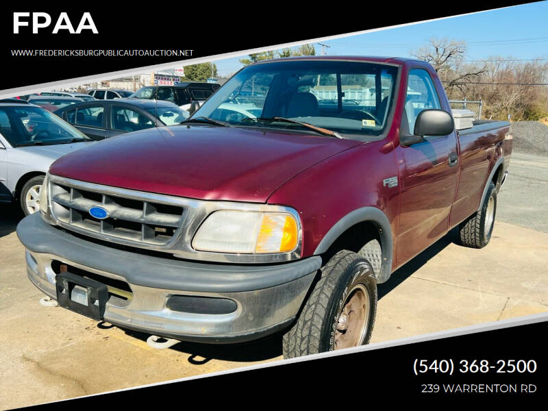 1997 Ford F-150 for sale at FPAA in Fredericksburg VA