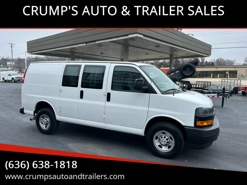 2022 Chevrolet Express for sale at CRUMP'S AUTO & TRAILER SALES in Crystal City MO