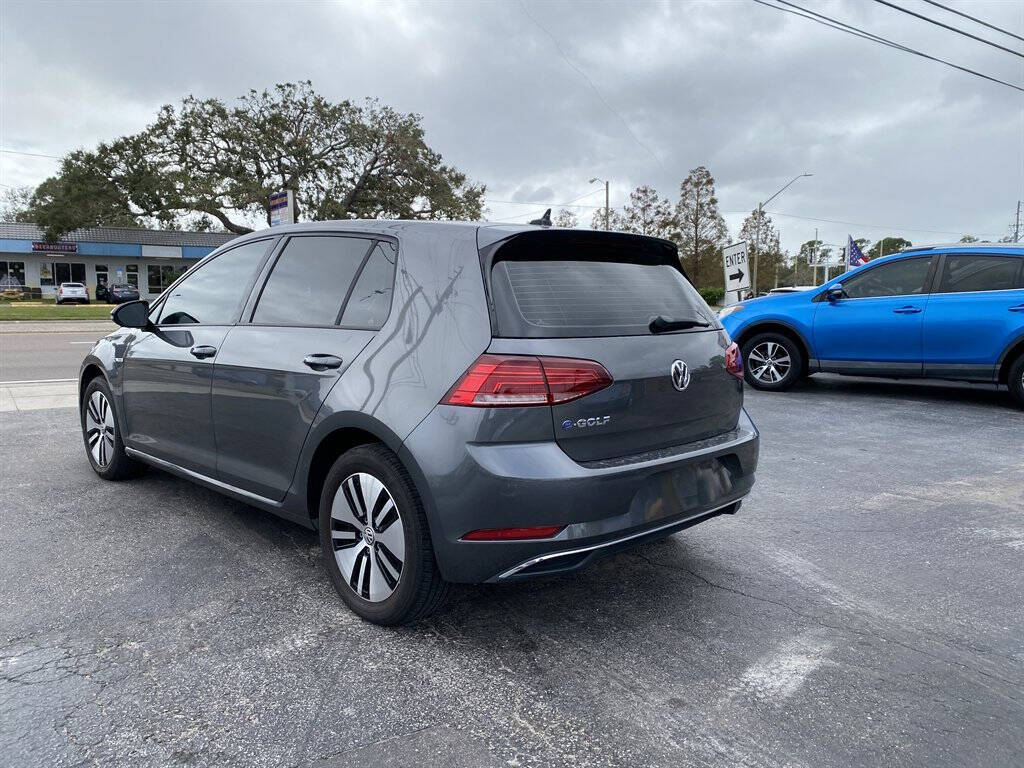 2019 Volkswagen e-Golf for sale at Sunshine Auto in Pinellas Park, FL