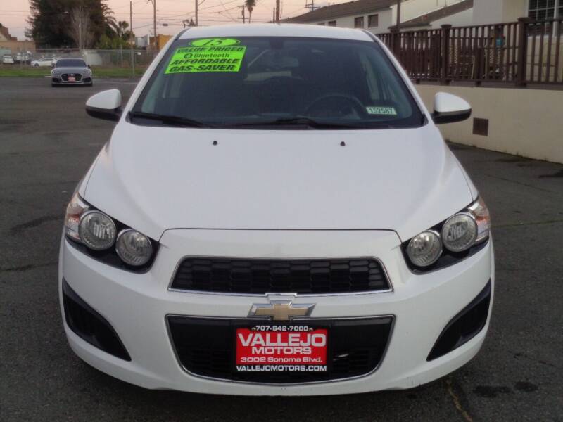 2015 Chevrolet Sonic for sale at Vallejo Motors in Vallejo CA