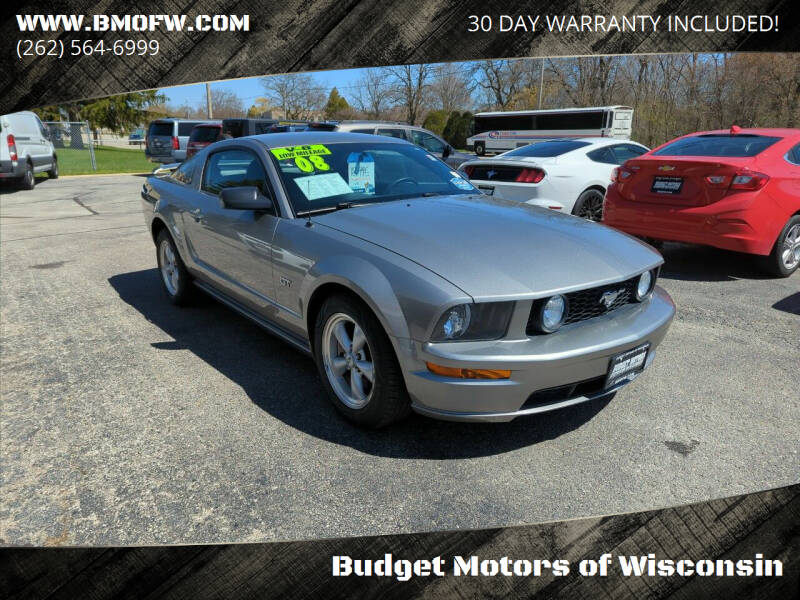2008 Ford Mustang for sale at Budget Motors of Wisconsin in Racine WI