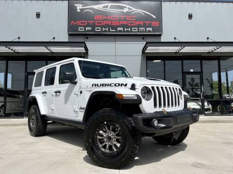 2022 Jeep Wrangler Unlimited for sale at Exotic Motorsports of Oklahoma in Edmond OK
