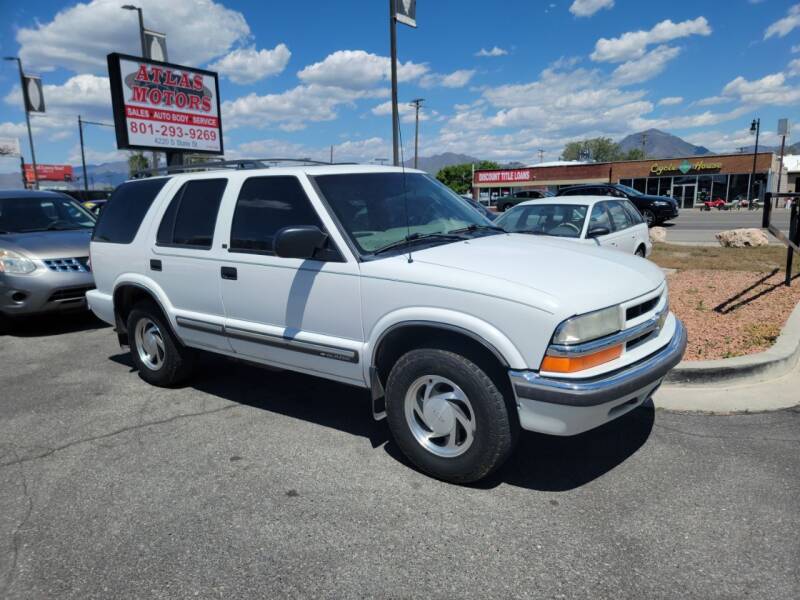2001 Chevrolet Blazer for sale at ATLAS MOTORS INC in Salt Lake City UT