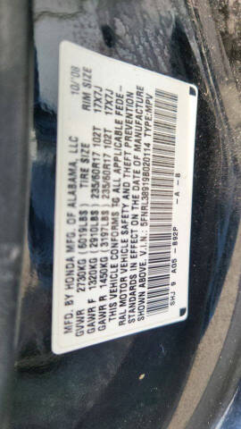 2009 Honda Odyssey Touring